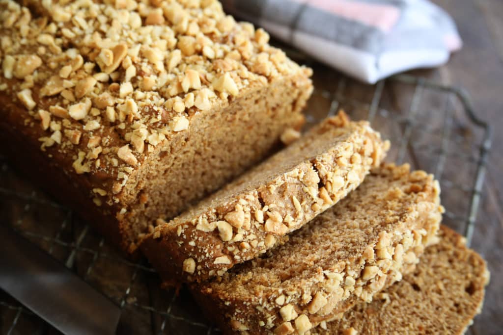 Peanut Butter Sweet Potato Bread - Peanut Butter Lovers