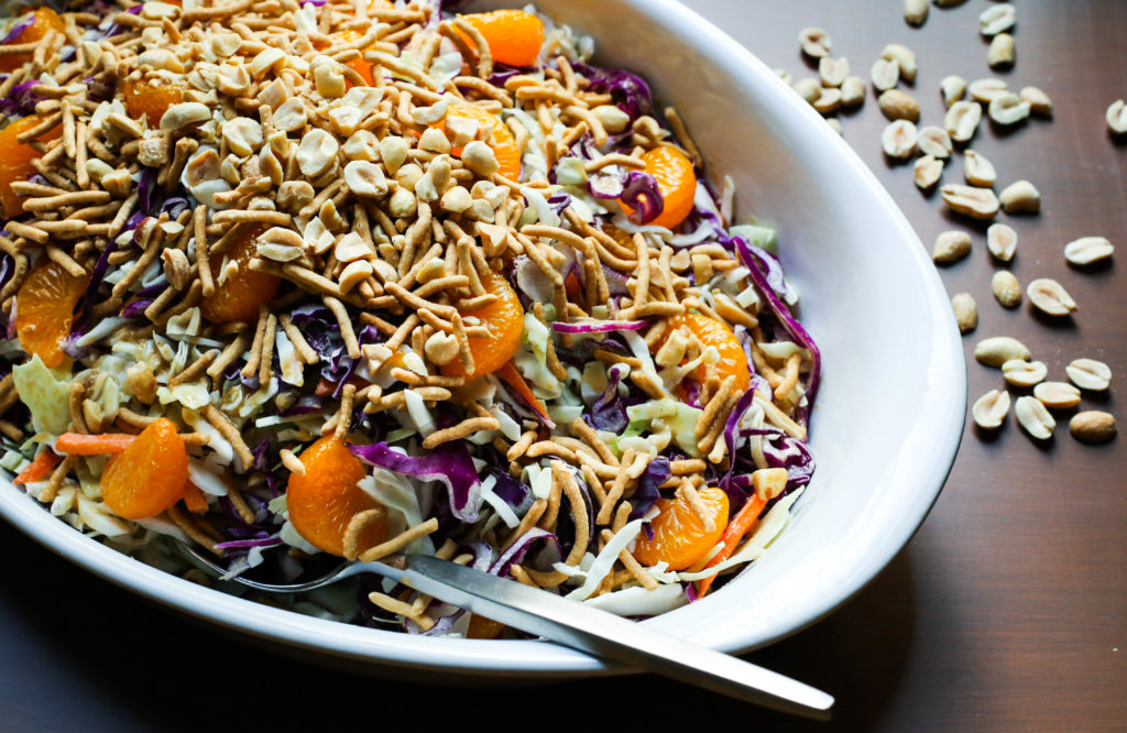 Asian Peanut Slaw - Peanut Butter Lovers
